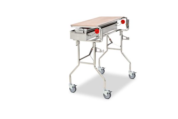 ST2032i GTK Set: 32 Inch Pasting Machine w/  Floor Stand, Height Adjustable Booking Table & Counter - Image 4