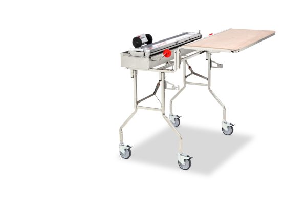 ST2032i GTK Set: 32 Inch Pasting Machine w/  Floor Stand, Height Adjustable Booking Table & Counter - Image 2